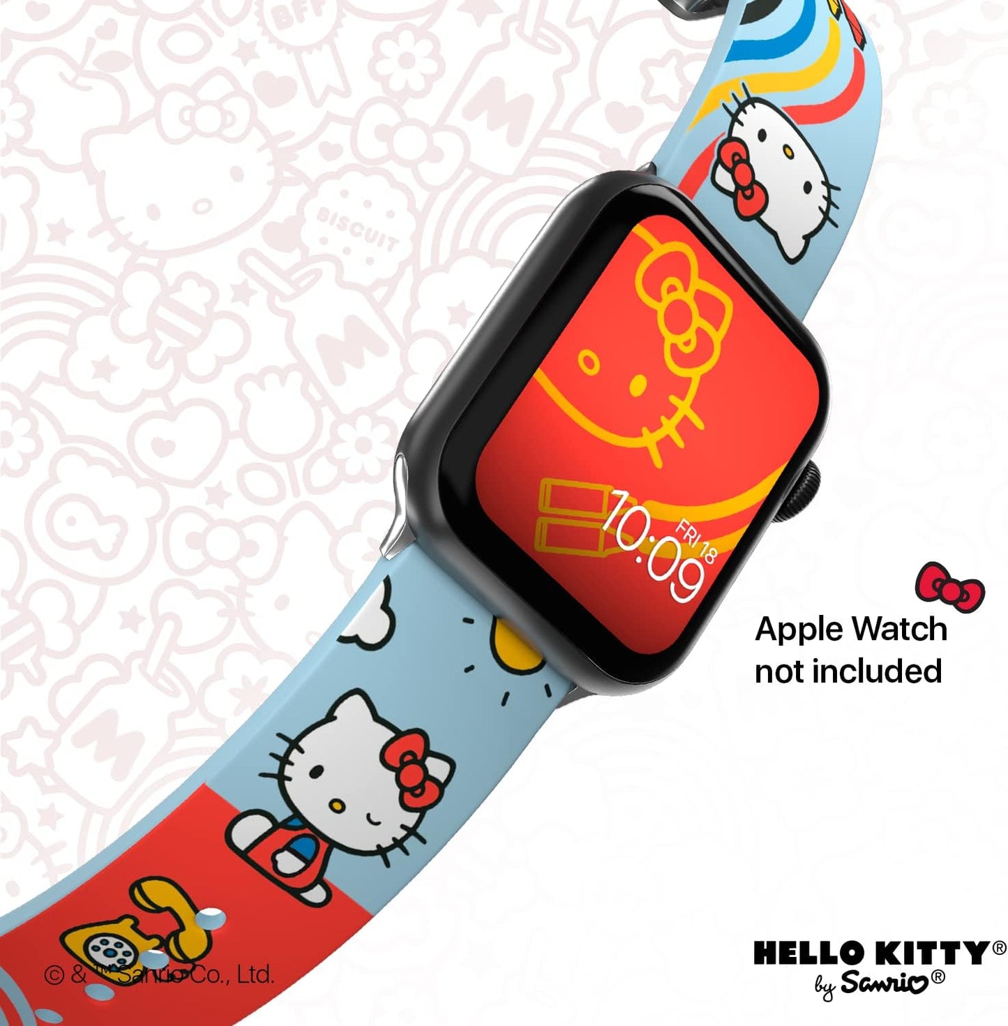 Hello Kitty Smartwatch Band - Officially Licensed, Compatible with Apple Watch (Not Included)